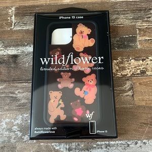 Wildflower Bear iPhone 13 case *never used bought the wrong size!